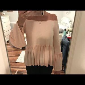 Off-shoulder Blouse